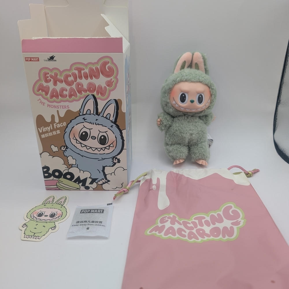 Exciting Macaron - Green Grape - Labubu Pop Mart